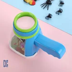 캠핑용품 곤충포획 집게형 관찰도구 곤충채집함 어린이학습 탐구활동 확대경