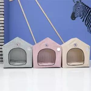 사각 텐트형 펫하우스 중소형견용 U115859 고양이방석