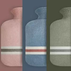 지앤지 니트 보온물주머니 천ml +커버포함 온열 찜질 휴대용 손난로 선물