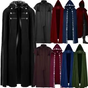 중세시대 망토 귀족 공주 코스튬의상 여왕