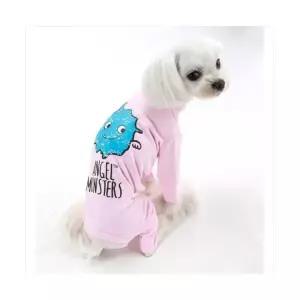 [가격인하] 퍼피엔젤 [OR236]엔젤몬스터 캐릭터 올인원(#501 핑크)S 190714