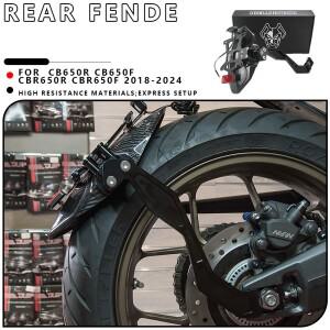 [호환품]MTKRACING For Honda 호환 CB650R -2024 번호판 브래킷이 있거나 없는 머드 가드 스플래시 보호 펜