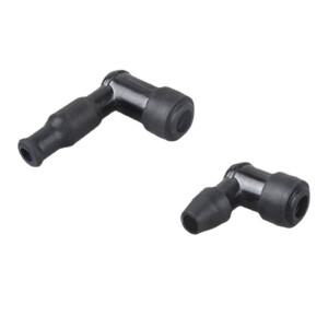 [호환품]스파크 플러그 캡 바이크 오토바이 먼지 자전거 ATV 쿼드 버기 스쿠터 용 90도 비 저항 커버