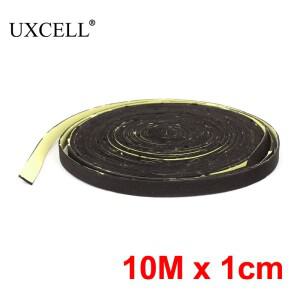 UXCELL 자동차 오디오 스피커 씰링 테이프 5mx9mm 10mx1cm 검정색 폼 고무 스트립 용 방음 스폰지