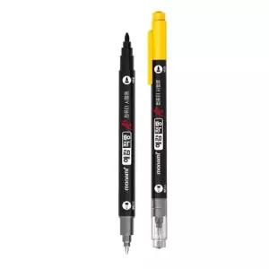 모나미 트윈컴퓨터용펜 예감적중A+ 컴퓨터용사인펜+볼펜 흑 0.5mm 개(1개입) (WFKFLNT)