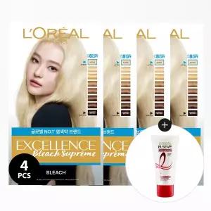 테온셀 로레알파리 [구성] 엑셀랑스 블리치 슈프림 4개 [증정]엑셀랑스 헤어키트