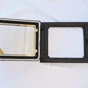 아궁이문 화목난로 문 내열유리 화목난로문 블랙 펜스