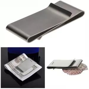 머니클립 스테인레스 슬림 지갑 신용카드 id홀더 지폐 머니 클립 지갑 보관