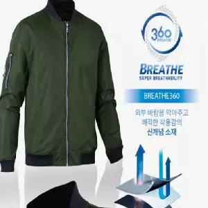 1+1 남성항공점퍼 남자 경량 항공 점퍼 바람막이 블루종 재킷 현장근무복 작업복