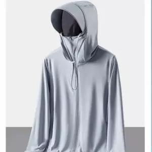 카이시 올인원 아이스쿨 선블록 후드 래쉬가드 분리형 모자 쿨토시 래쉬가드 등산 골프 바람막이 물놀이 비