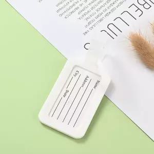 여행용 캐리어 네임택(화이트)