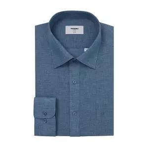 [롯데백화점]레노마 레노마셔츠 린넨 혼방 솔리드 일반핏 RPSSG0-008-DB