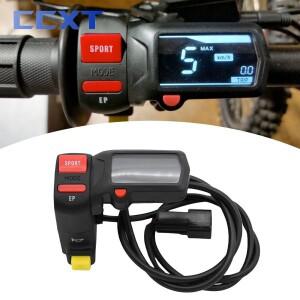 전기 바이크 오토바이 SPORT/EP 전원 모드 스위치  시간 계량기 속도 속도계 서론 라이트 비 S & X용
