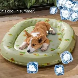 강아지용 편안힌 접이식 여름 쿨매트 쿠션 U153180