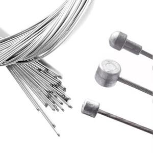 MTB 도로 자전거 브레이크 내부 케이블 전면 후면 변속기 140/200/110/170cm 2Pcs 시프트 와이어