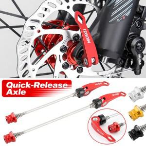 2개/세트 로드 바이크 퀵 릴리즈 액슬 산악 자전거 알루미늄 스틸 디스크 브레이크 스큐어