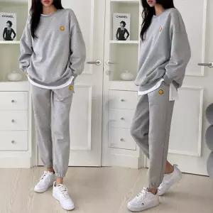 위쉬몰 KD 미소패치기모바지투피스(K733H601) 빅사이즈