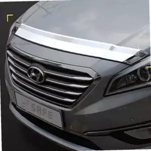 LF소나타 본넷가드 크롬 후드가드 버그 후드 디플렉터