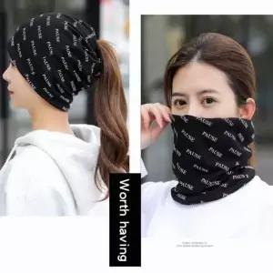 후드워머 3in1 넥워머겸용 멀티 스카프 겨울 면비니