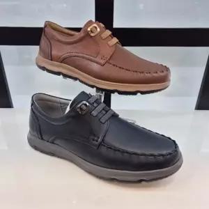 HC11 소가죽 남성화 초경량 세미정장 보트화  K8W6U41Q3E