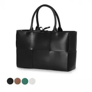 FC65 가죽 토트백 여성핸드백 위빙백 크로스백 손가방