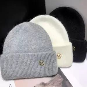 여자 겨울모자 가성비 여성 방한 귀도리 털 비니 니트 뜨개 모자 Kk1005