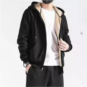 사무실 기모후드 겨울 집업 여자 뽀글이 인조양털 도톰 후드