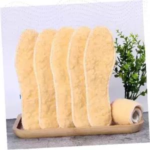 천연양털 발보온 깔창 겨울 방한용품 신발 보온패드 털소재 발열 온열깔창