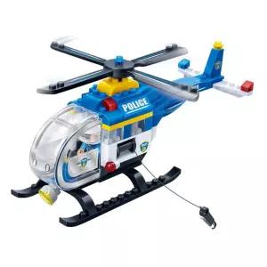 블록 경찰 헬리콥터 BO7008 블럭 블록완구 블럭완구 블록쌓기