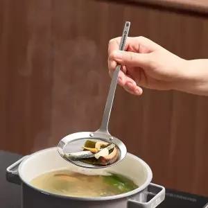 [바겐슈타이거] 스텐304 건지게 (대) 채망 건지기 이유식 거름망 밀가루채 거름채 망 손잡이 채반