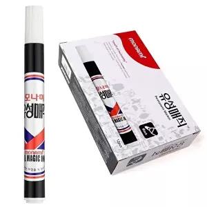 초등유성매직세트 모나미 칼라 유성매직 단색 블랙 12개 1P 유성 사인펜