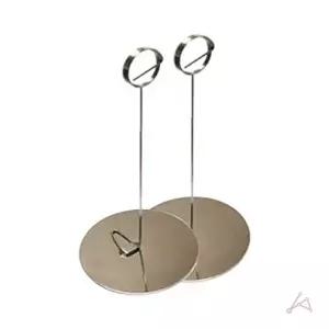 스텐드 명함 홀더 가격표 원형 중형 (KYR-WF48296)