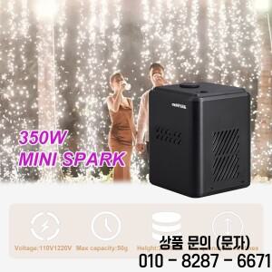 미니 350W 콜드 스파크 머신 DJ 효과 리모컨 무대 장비 파티 분수 DMX 컨트롤 디스코 웨딩 이벤트