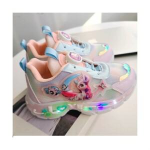 유니콘 LED 다이얼 여아용 아동 운동화