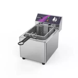 전기튀김기 업소용 이중 단일 튀김기 꼬치 튀김 실린더 대용량 전기 치킨 감자