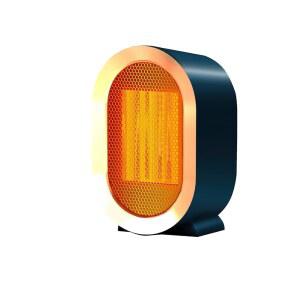 트래번트 데스크 히터, 휴대용 PTC 세라믹 스페이스 침실, 사무실 책상, 실내용 1200W 고출력 팬(u200CAzure u200C)