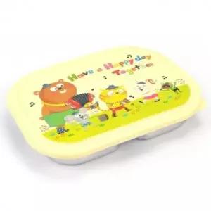 (옵션 밀폐식판_뚜껑_주머니)어린이 도시락 식판 급식판 뚜껑 식판 파우치 세트