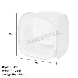 호환 Godox 30x30cm 특수 원형 라이트 쉘 박스 접이식 스튜디오 사진