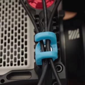 호환 ARRI RED 소니 카메라 케이블 정리함  HD SDI 비디오 전원 클램프  1/4 인치 나사