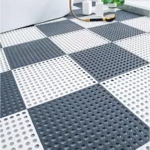 화장실 배수 조립타일 욕실 매트 화장실타일 조립식 타일 미끄럼방지