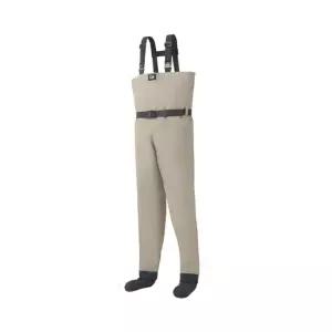 다이와 낚시 바지 BW-4051S 브레스 웨이더 팬츠 스타킹 타입 그레이 베이지