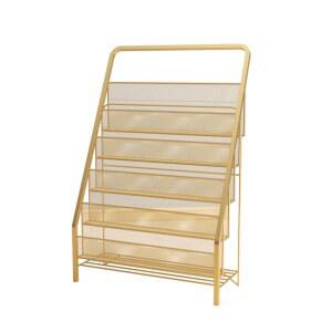 신문 가판대 잡지꽂이 낮은 라운드 레귤러 스테인레스 127 매거진랙 책장 3단