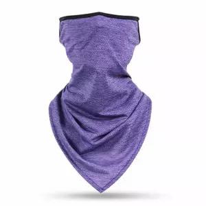 쾌적착용 롱 쿨 메쉬 멀티 베스트 퍼플 스카프