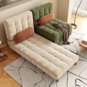 1인용 거실 소파베드 소형 45D 쇼파베드 접이식 패브릭 0 8m
