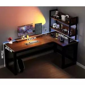 컴퓨터책상 ㄱ자 데스크 기역자 테이블 공부 컴퓨터 게임방