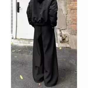 남성용 팬츠 블랙 겨울 블레이저 면바지 정장 통 원픽4