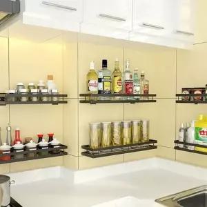 주방 벽걸이 선반 양념 보관 거치대