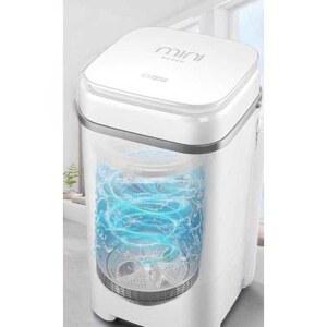 6kg세탁기 카라반 스핀 드라이 바스켓 손빨래 교복 6 5KG 화이트