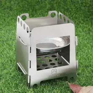 윌캠핑 접이식 우드 스토브 3cm 휴대용 캠핑버너