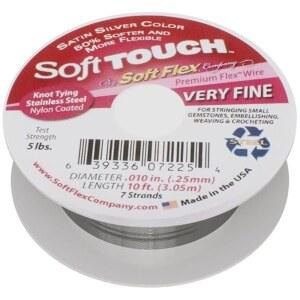 소프트 플렉스 킨크 직경 10피트 비드 10 매우 미세한 비딩 저항 와이어 제작 주얼리
